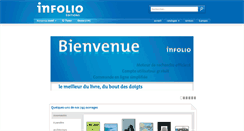 Desktop Screenshot of infolio.ch